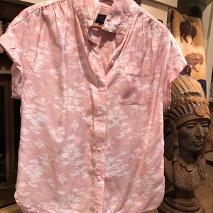 Pendleton Roll Sleeve Top